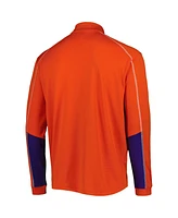Men's Columbia Orange Clemson Tigers Shotgun 2.0 Omni-Wick Quarter-Zip Jacket