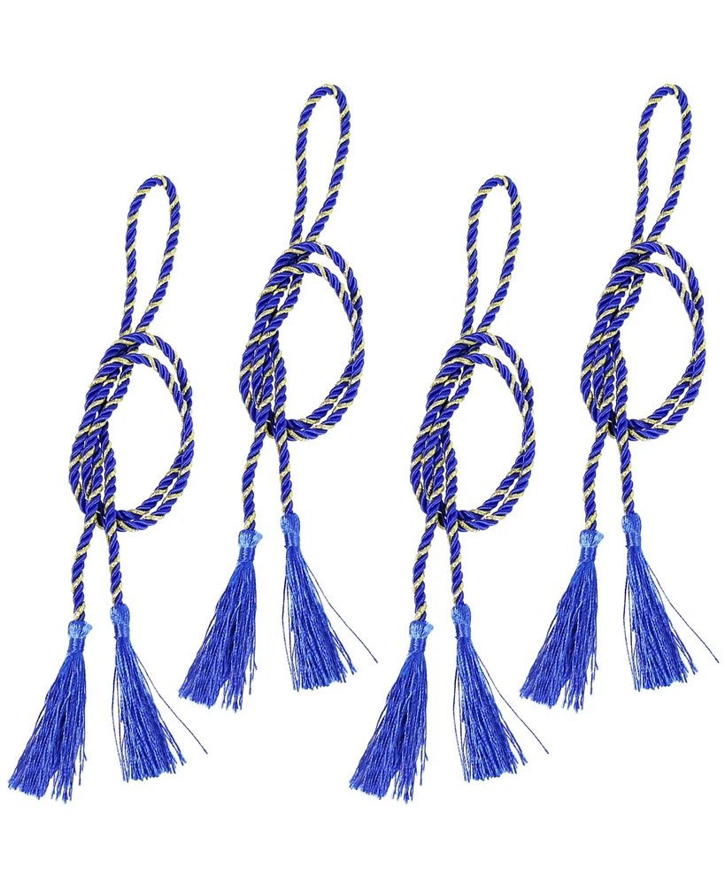Indoor/Outdoor Decorative Window Curtain Rope Tassel Tiebacks