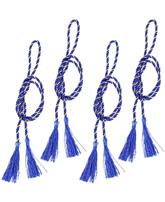 Indoor/Outdoor Decorative Window Curtain Rope Tassel Tiebacks
