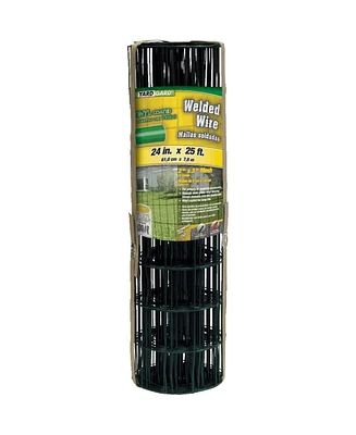 YardGard Welded Wire Fence, Vinyl Coated 16 Gauge, 3 x 2-In, 24 x 25in
