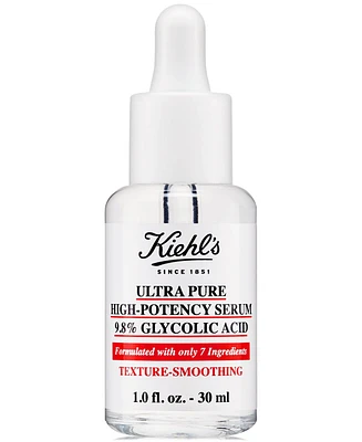 Kiehl's Since 1851 Ultra Pure High-Potency 9.8% Glycolic Acid Serum, 1 oz.