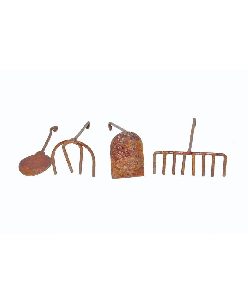 G & F Products Garden Miniature Garden Tools, 4 pieces