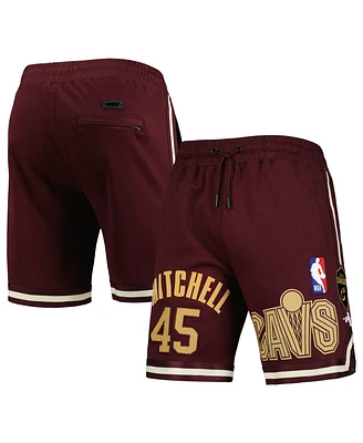Men's Pro Standard Donovan Mitchell Wine Cleveland Cavaliers Player Replica Shorts