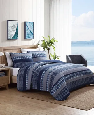 Nautica Addison Reversible 2 Piece Quilt Set, Twin