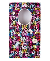 Three Cheers For Girls 3C4G Graffiti Table Top Cornhole