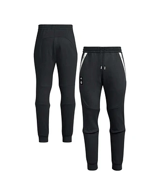 Men's adidas 2023 Player Black New England Revolution Club Travel Pants