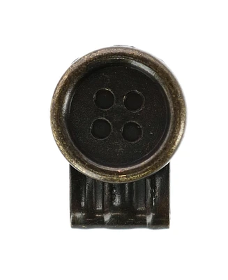 Trafalgar Men's No Sew Moveable Button End Suspender Clips (Set of 6)