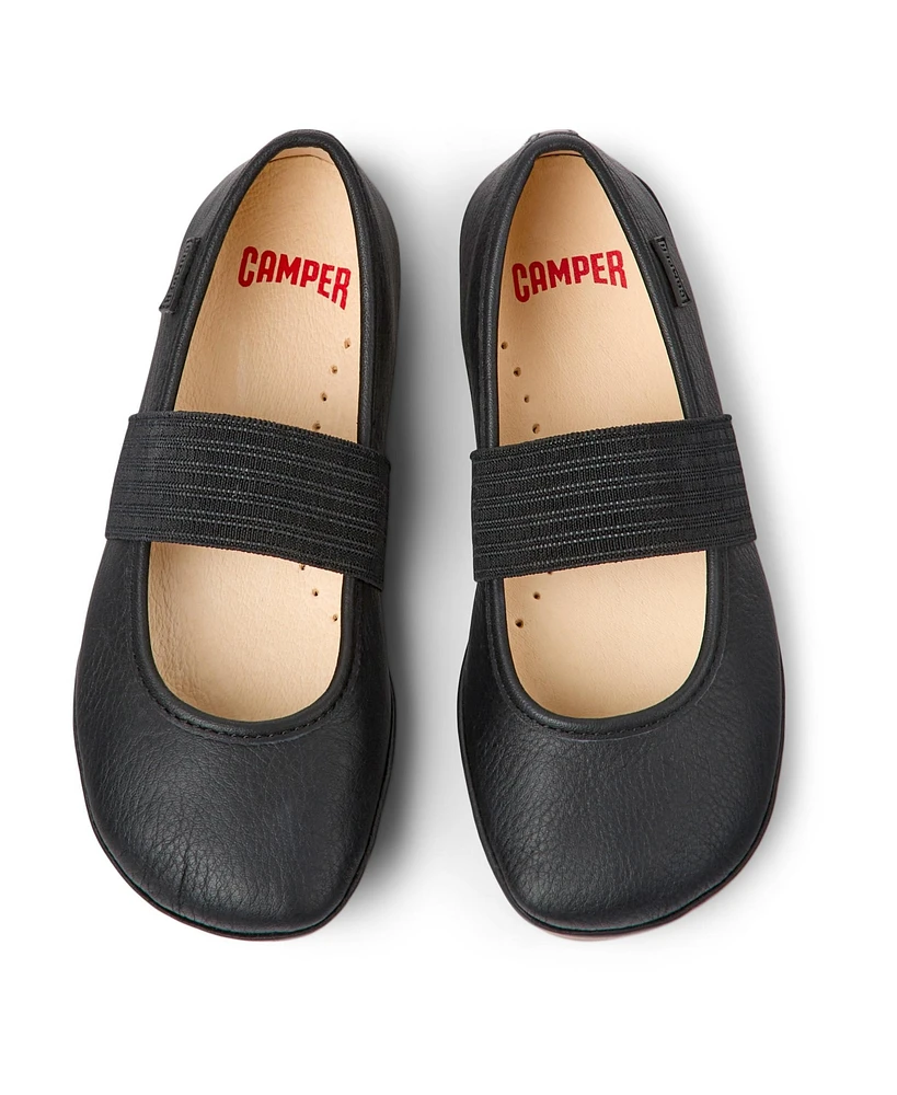 Camper Girls Right Ballerina Moccasin/Ballerina