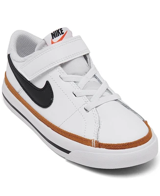 Nike Toddler Kids Court Legacy Adjustable Strap Closure Casual Sneakers from Finish Line