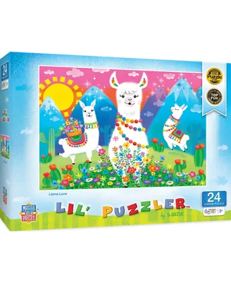 Lil Puzzler - Llama Love 24 Piece Jigsaw Puzzle