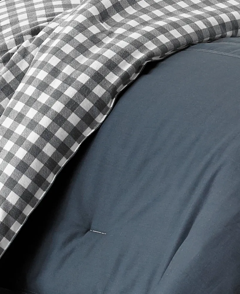 Eddie Bauer Kingston Cotton Reversible Piece Comforter Set