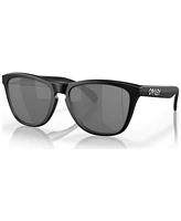 Oakley Men's Low Bridge Fit Polarized Sunglasses, OO9245 Frogskins 54