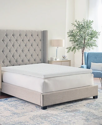 ProSleep 3" Zoned Comfort Memory Foam Mattress Topper with Cooling Cover, King, Exclusively at Macy's