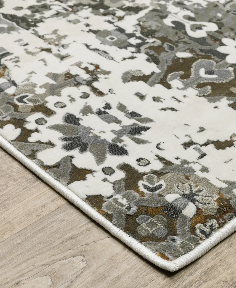 Oriental Weavers Gemini 5501J 2'3" x 7'6" Runner Area Rug