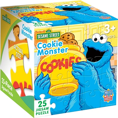 MasterPieces Sesame Street - Cookie Monster 25 Piece Jigsaw Puzzle