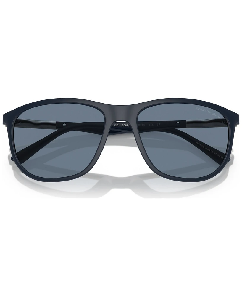 Emporio Armani Men's Polarized Sunglasses, EA4201