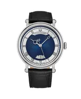 Alexander Men's Triumph Automatic Black Leather , Dial