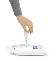 simplehuman Code Q 100pk Custom Fit Liners with 5 Quick Dispense Packs, 50-65L Kitchen Trash Bag Liners