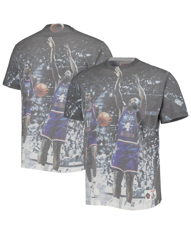 Men's Mitchell & Ness Detroit Pistons Above the Rim Graphic T-shirt