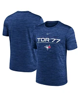 Men's Nike Royal Toronto Blue Jays Wordmark Velocity Performance T-shirt