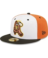 Men's New Era White, Black Churros de San Jose Copa De La Diversion 59FIFTY Fitted Hat