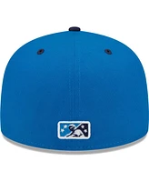 Men's New Era Blue Beloit Sky Carp Copa De La Diversion 59FIFTY Fitted Hat