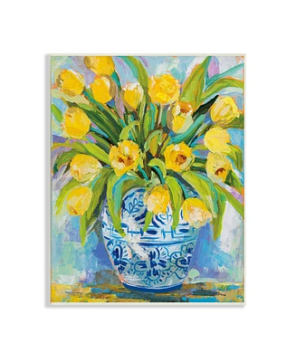 Stupell Industries Expressive Tulips Painting Wall Plaque Art, 13" x 19"