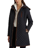 Lauren Ralph Lauren Women's Hooded Quilted Coat