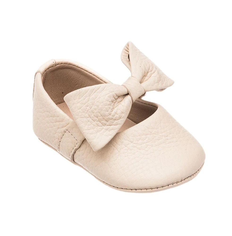 Elephantito Infant Girl Baby Ballerina with Bow Shoes