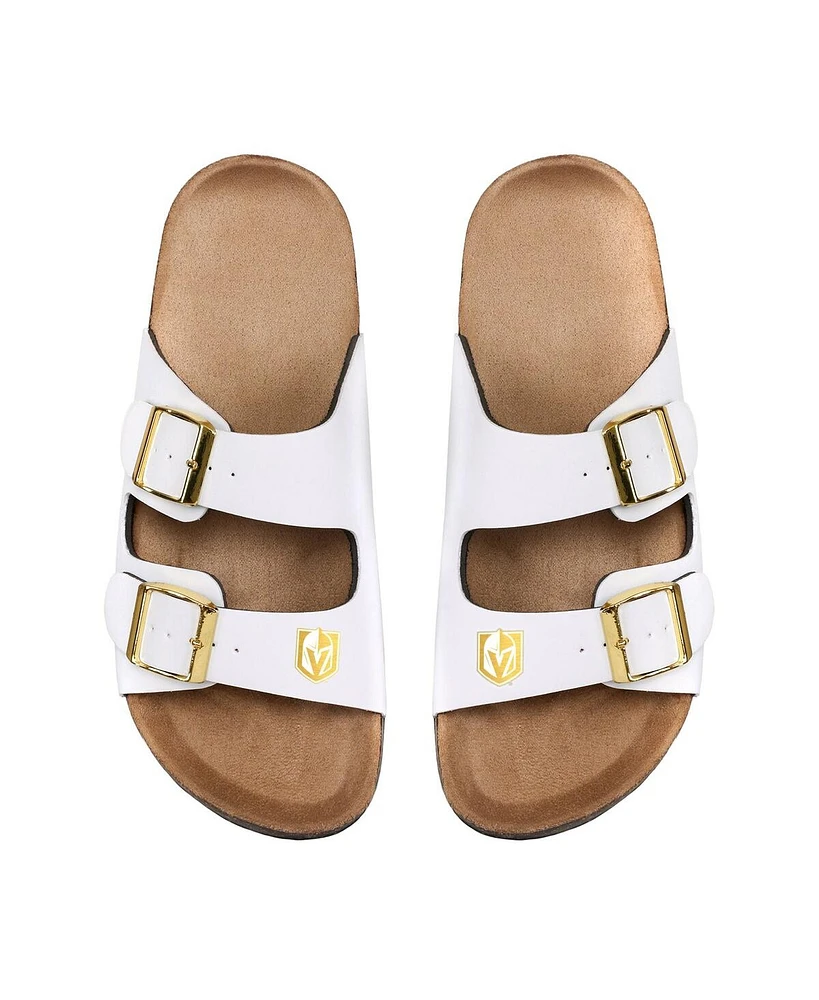 Women's Foco Vegas Golden Knights Double-Buckle Sandals