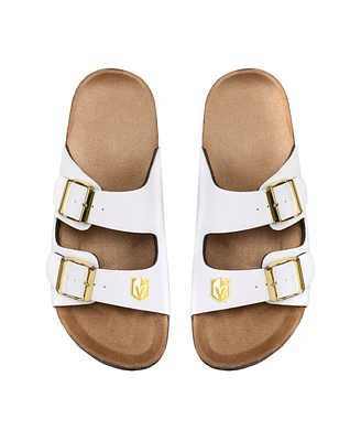 Women's Foco Vegas Golden Knights Double-Buckle Sandals