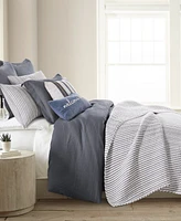 Levtex Tobago Stripe Reversible 3-Pc. Quilt Set