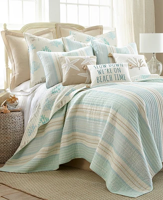 Levtex Stone Harbor Reversible 3-Pc. Quilt Set, Full/Queen