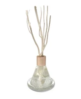 Clear Cone Shaped Reed Diffuser with Tray