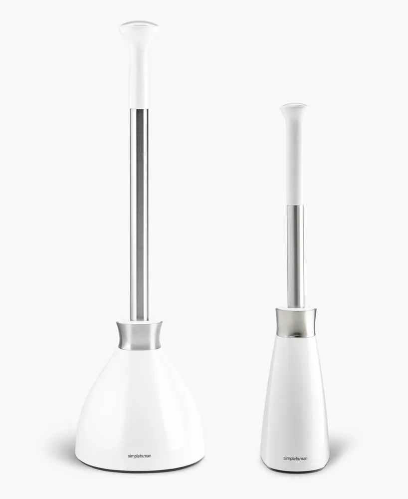 simplehuman Toilet Plunger Plus Toilet Brush