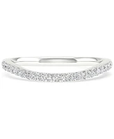 Diamond Wedding Band (1/5 ct. t.w.) in 14k White Gold