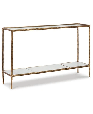 Signature Design By Ashley 32.75" Aluminum Console Sofa Table