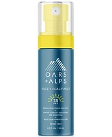Oars + Alps Face & Scalp Mist Spf 35, 1.5 oz.