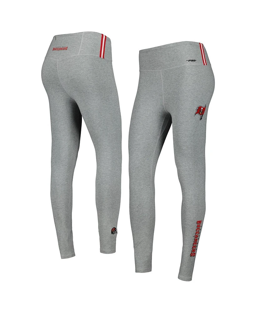 Women's Pro Standard Heather Gray Tampa Bay Buccaneers Classic Jersey Leggings