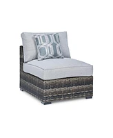 Harbor Court Armless Chair w/Cushion, Set of 2