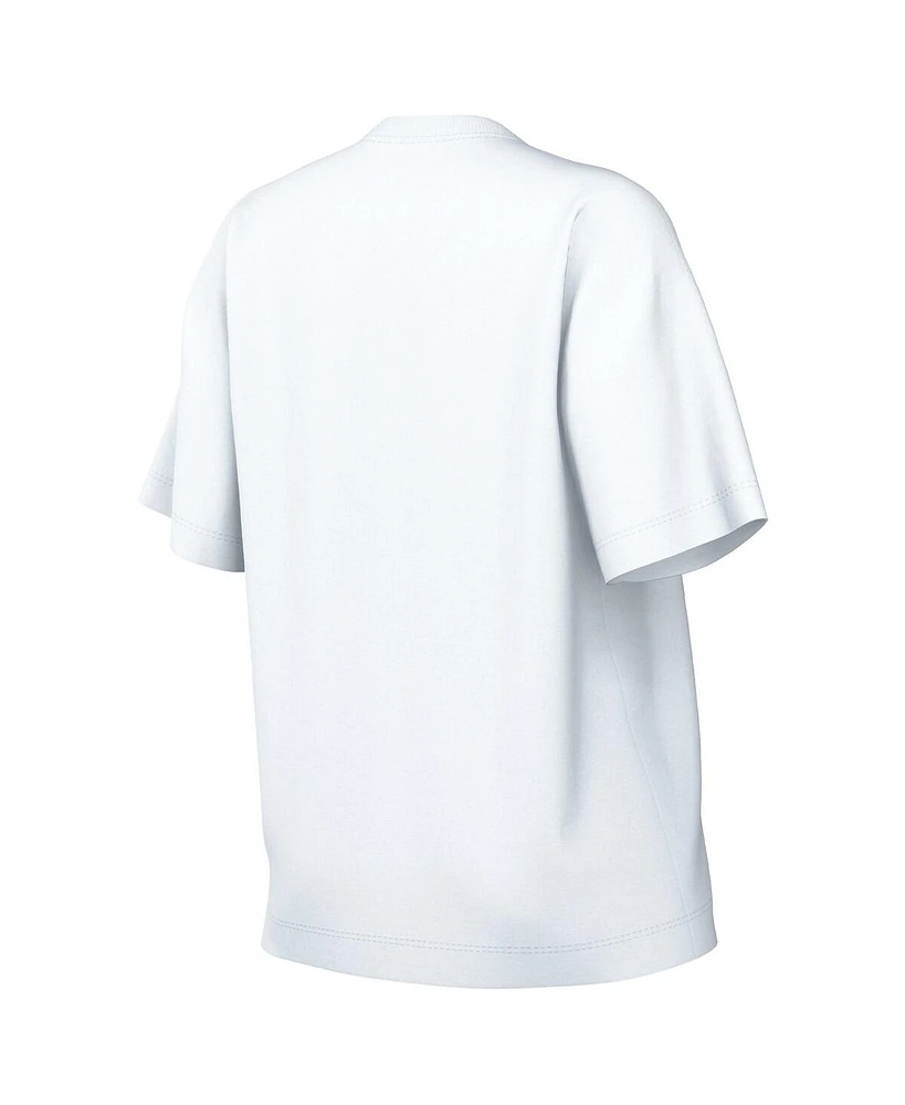 Women's Nike White Usmnt Swoosh T-shirt