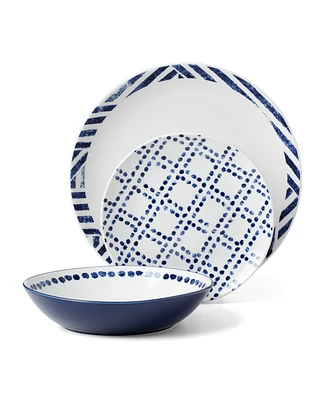 Oneida Harbour 12 Pc. Dinnerware Set, Service for 4