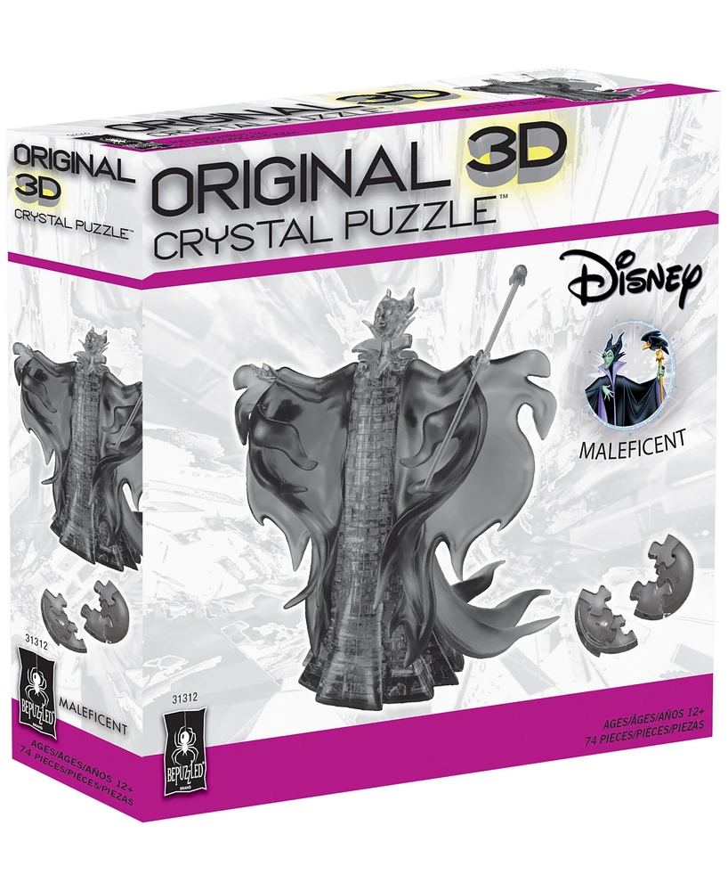 Bepuzzled 3D Crystal Puzzle Disney Maleficent, 74 Pieces
