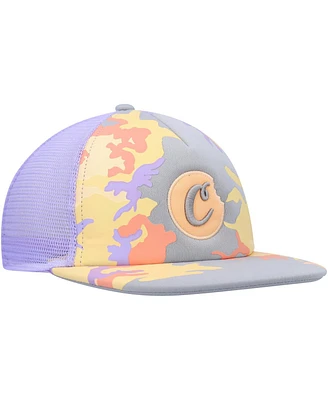 Men's Cookies Gray Fresh Air Trucker Snapback Hat
