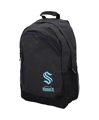 Youth Boys and Girls Foco Black Seattle Kraken Bold Color Backpack