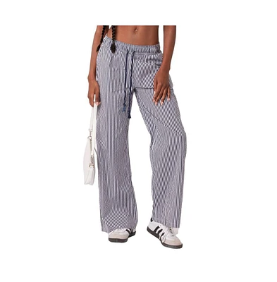 Edikted Women's Seaside Striped Pants