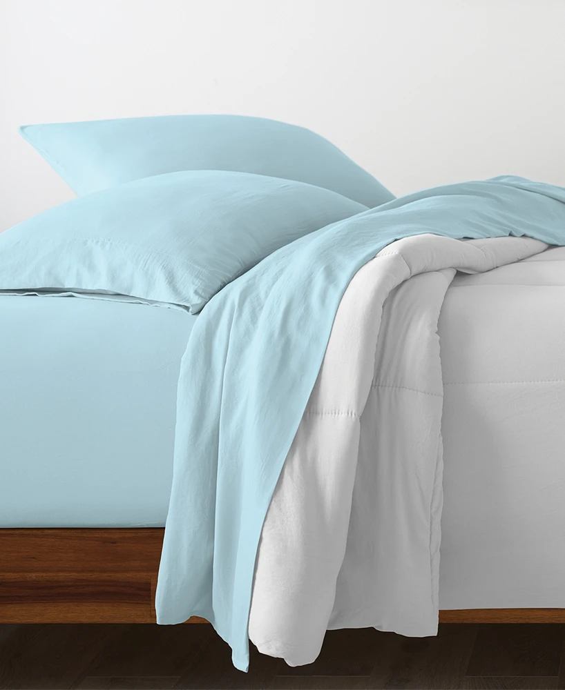 Ella Jayne Percale Cool and Crisp 300 Thread Count 100% Cotton -Pc. Sheet Set