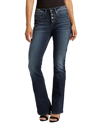 Silver Jeans Co. Women's Suki Mid Rise Bootcut