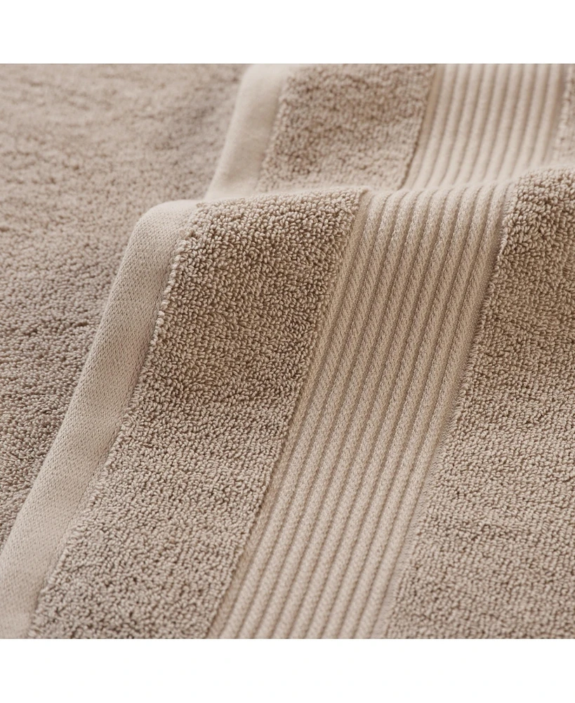 Host and Home 6-Piece Bathroom Towel Set (2 Bath Towels, 2 Hand Washcloths), Double Stitched Edges, 600 Gsm, Soft Ringspun Cotton, Stylish S