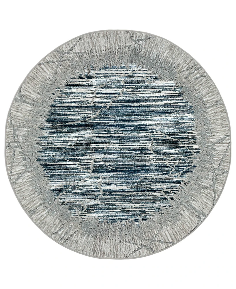 Closeout! Km Home Davide 7'10" x Round Area Rug